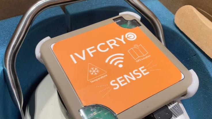 innovative technology ivfcryo sense device