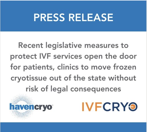 IVF CRYO and Havencryo Partner to Support Alabama IVF Patients & Clinics