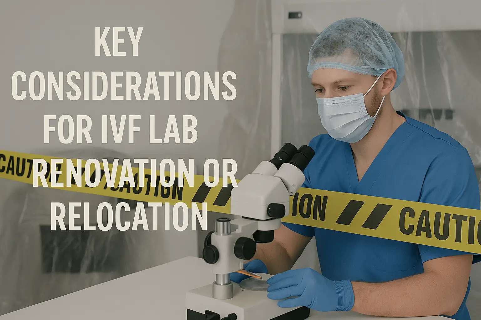 Key Considerations for IVF Lab Renovation or Relocation