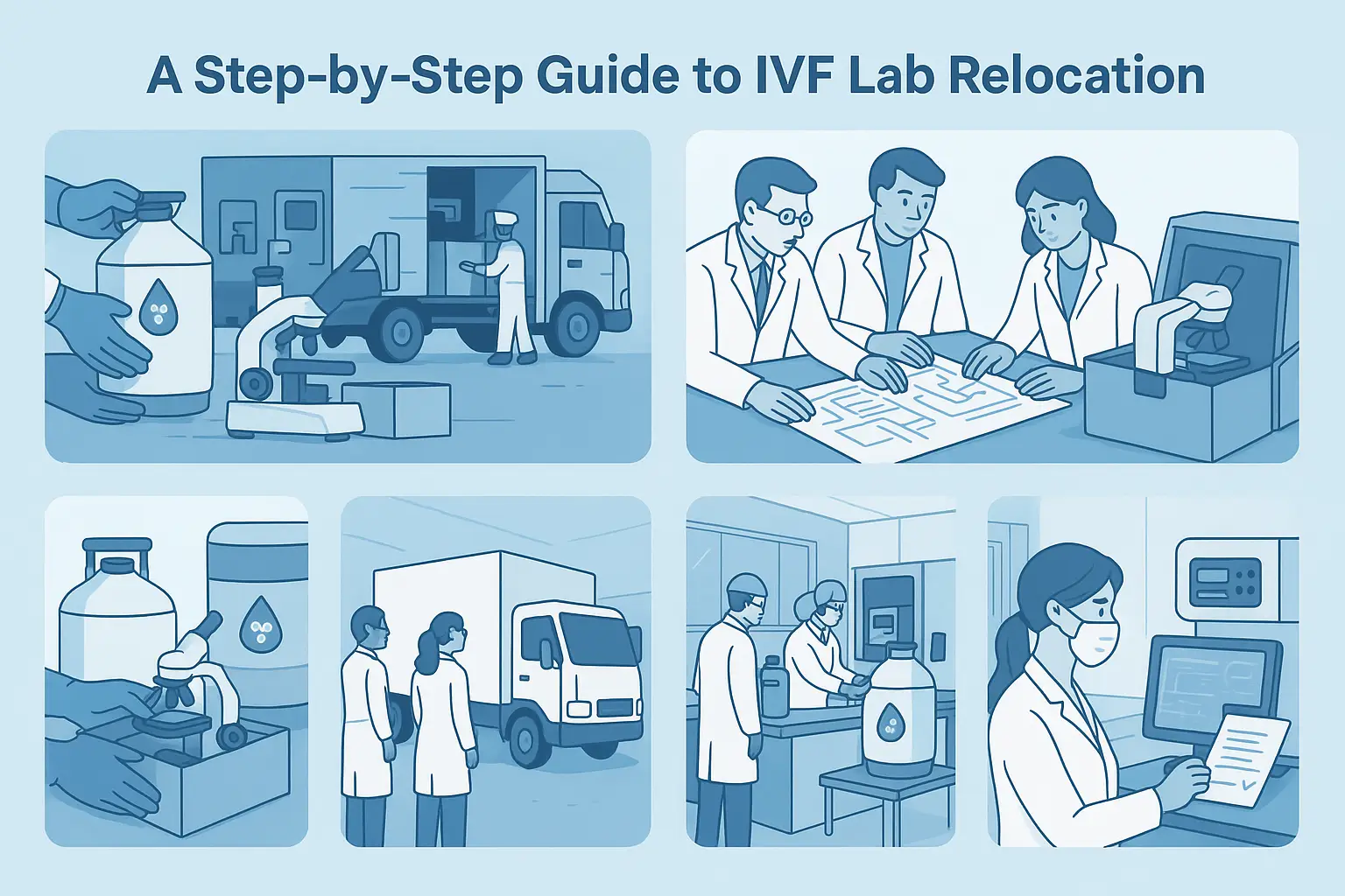A Step by Step guide for IVF Lab Relocation